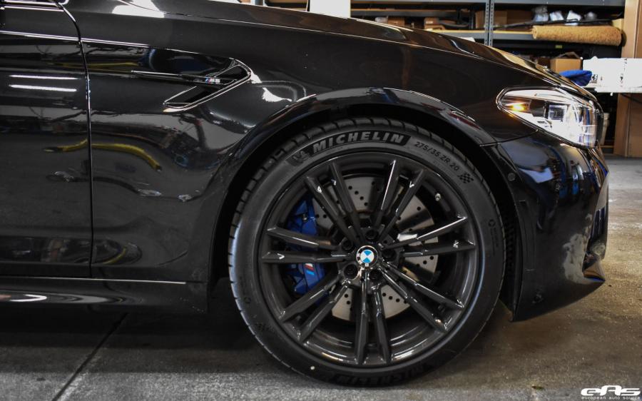 Детали экстерьера BMW M5 Black Spphire Metallic by EAS (F90) 2018 года  (фото 6 из 8)